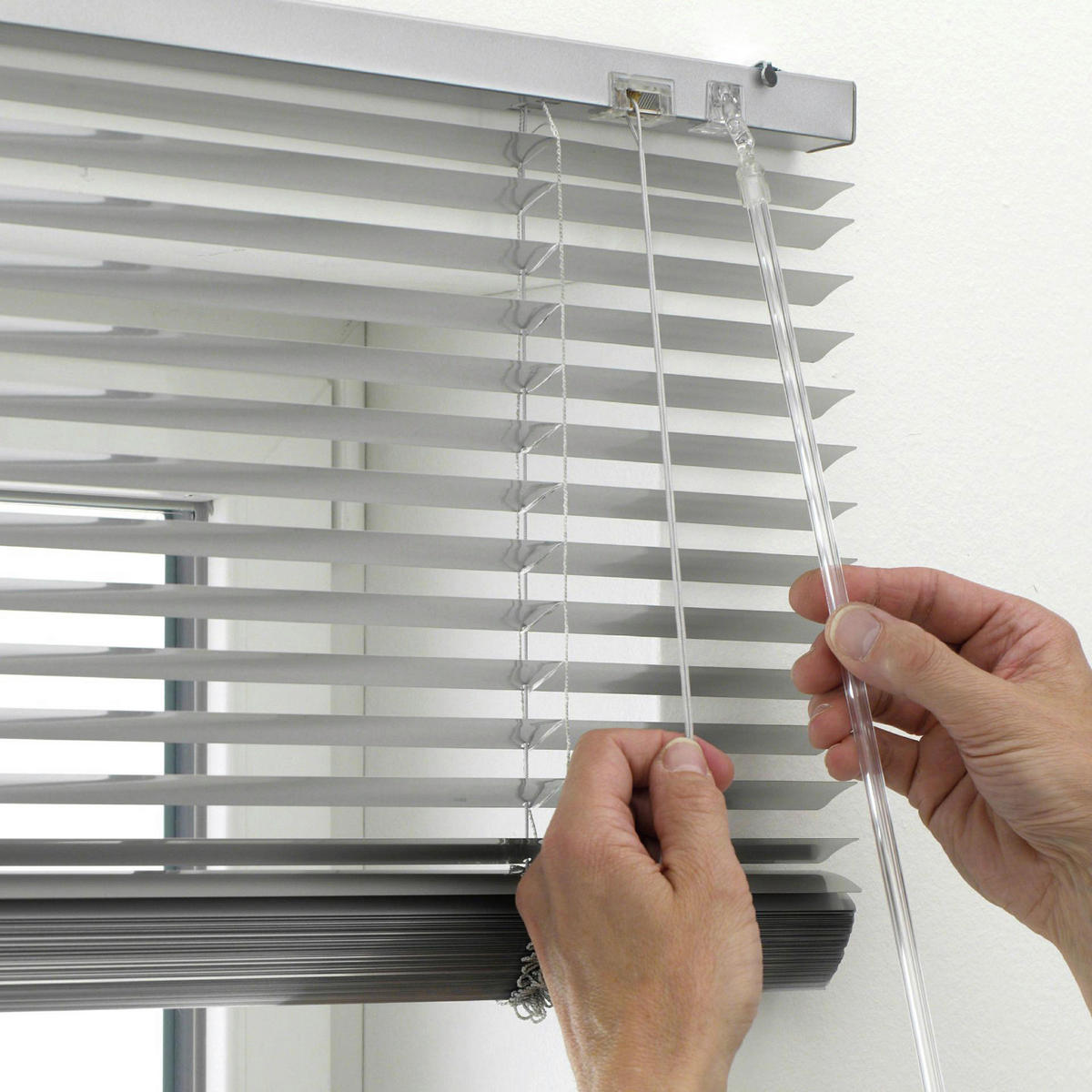 Alu-Jalousie silber B/L: ca. 100x220 cm Alu-Jalousie - silber (100,00/220,00cm)