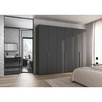 Kleiderschrank Alabama grau B/H/T: ca. 271x229x54 cm Alabama - Alu/grau (271,00/229,00/54,00cm)
