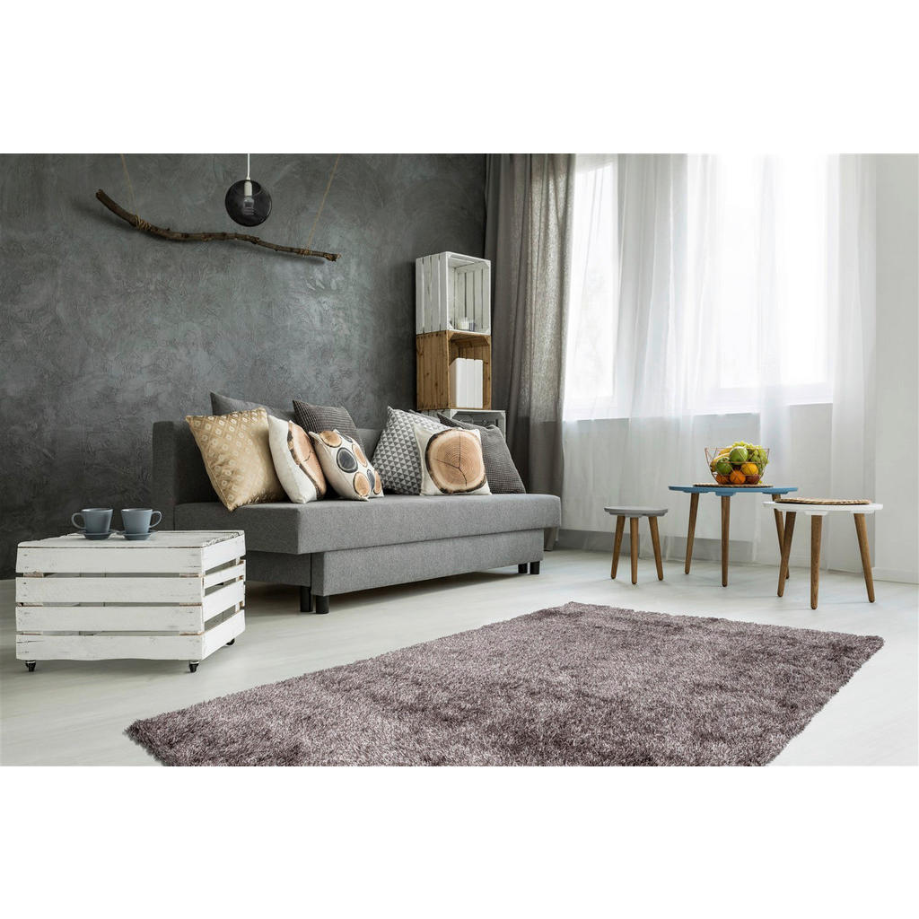 Thumbnail - Kayoom Hochflorteppich Diamond 725 champagner B/H/L: ca. 80x4x150 cm