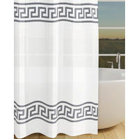 Duschvorhang Polyester B/L: ca. 180x200 cm Duschvorhang_Mäander - (180,00/200,00cm) - Acus