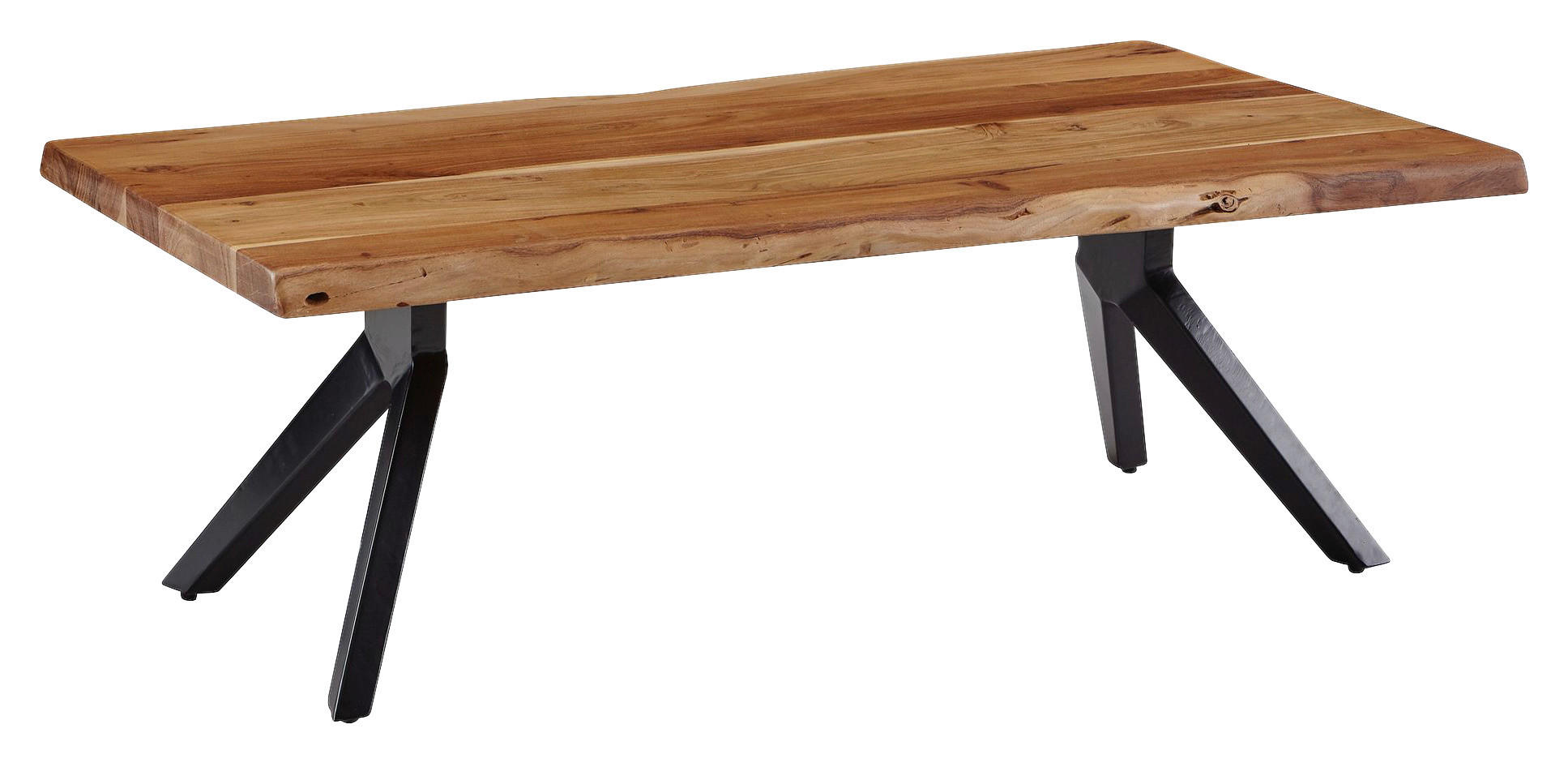 Wohnling Couchtisch braun B/H/T: ca. 64x37x115 cm Couchtisch - braun (64,00/37,00/115,00cm) - Wohnling