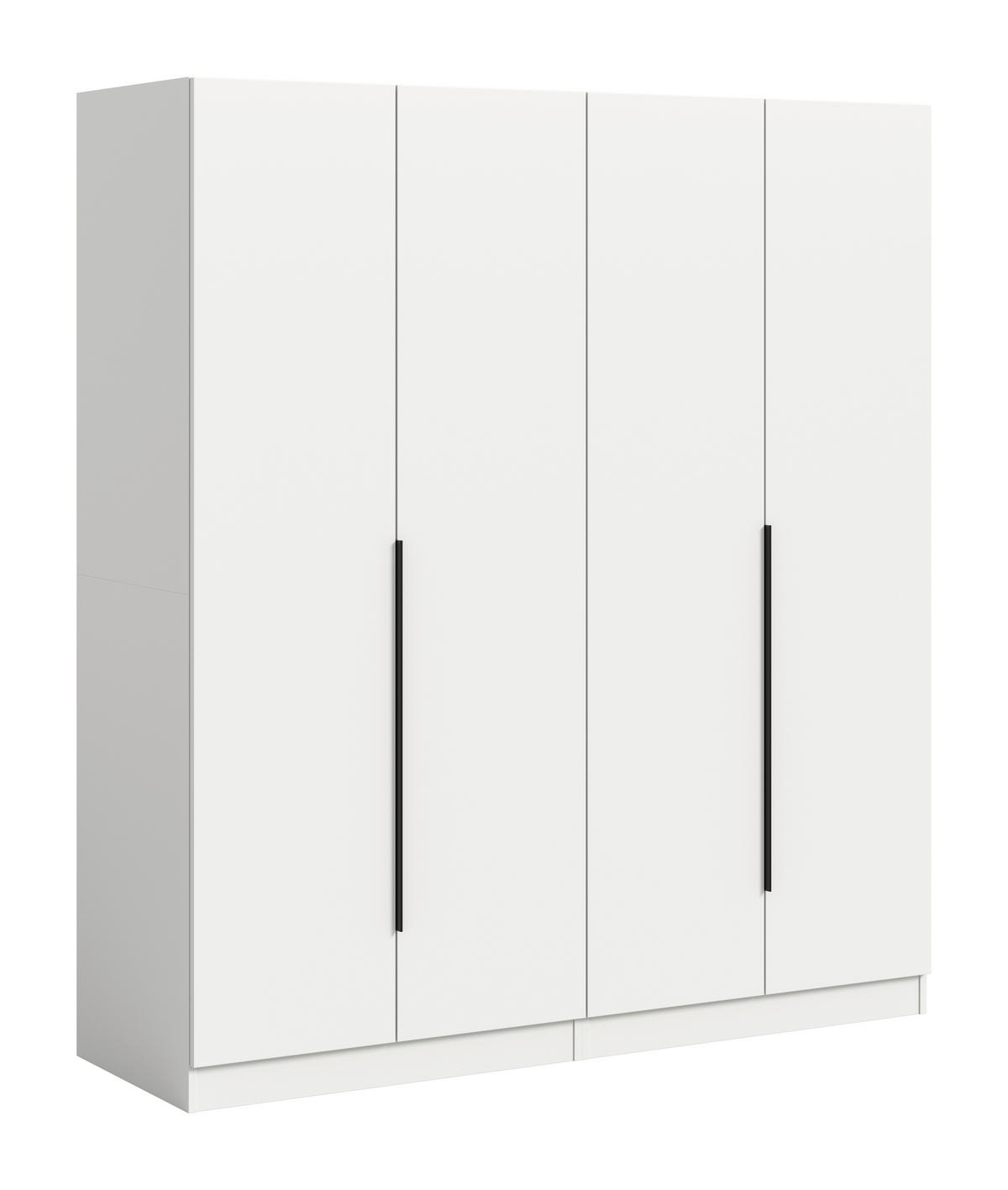 Kleiderschrank KOPENHAGEN weiß B/H/T: ca. 160x181x52 cm KOPENHAGEN - weiß (160,00/181,00/52,00cm) - xonox.home