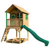 AXI Spielhaus Sarah braun B/H/L: ca. 370x291x191 cm Sarah - braun/grün (191,00/370,00/291,00cm) - AXI