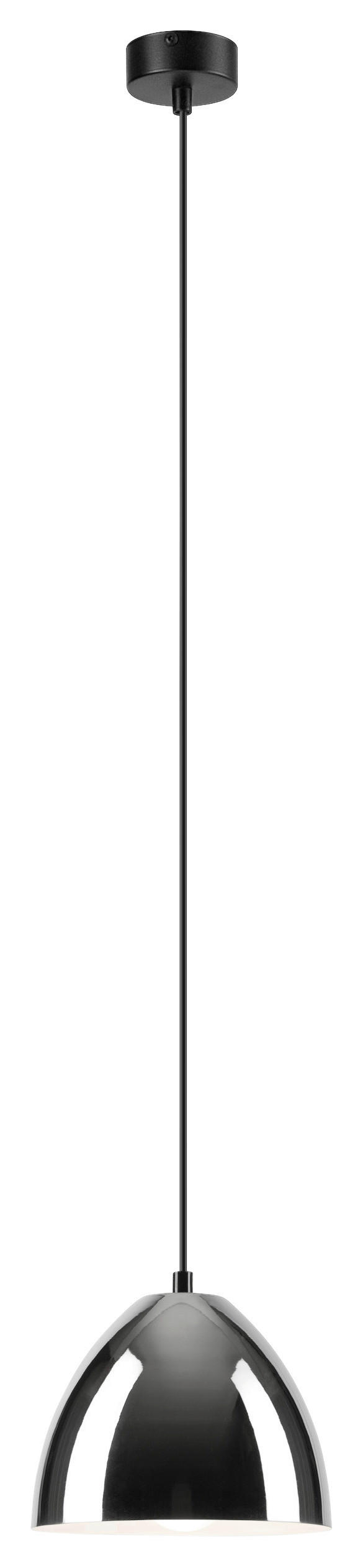 Lamkur Pendelleuchte MIA 40448 Chrom Stahl H/L: ca. 105x19 cm E27 1 Brennstellen Mia - Chrom (19,00cm) - Lamkur