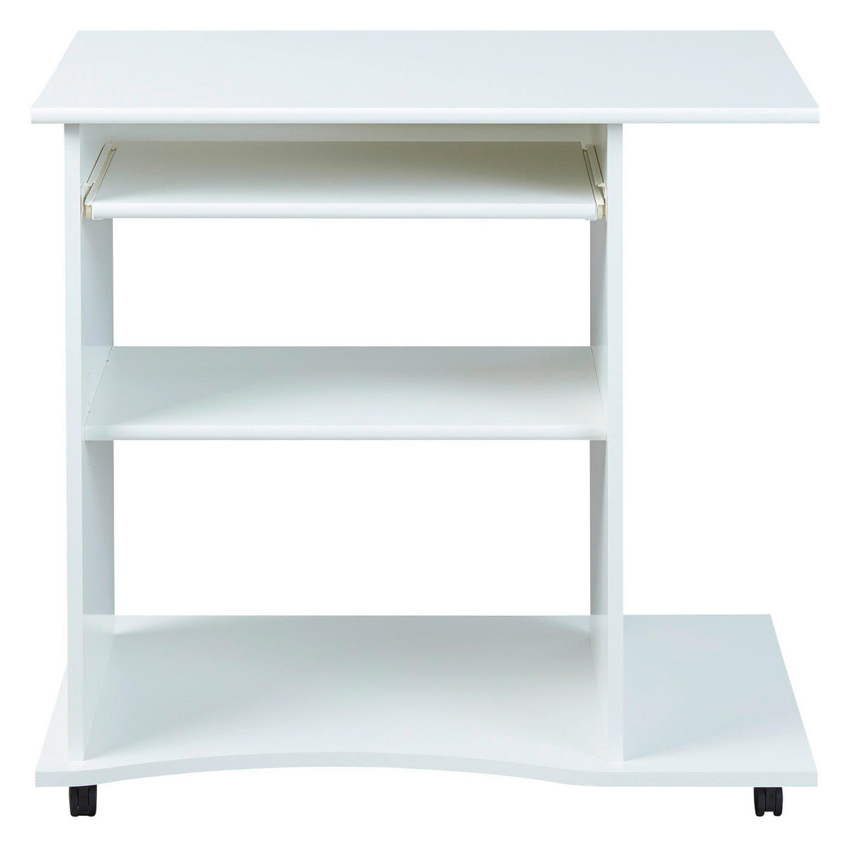 Schreibtisch Pepe weiß B/H/T: ca. 80x75x50 cm Pepe - weiß (80,00/75,00/50,00cm) - Inter Link