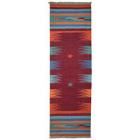 PersaTepp Teppich Kelim Gashgai multicolor B/L: ca. 61x200 cm Kelim Gashgai - multicolor (61,00/200,00cm) - PersaTepp