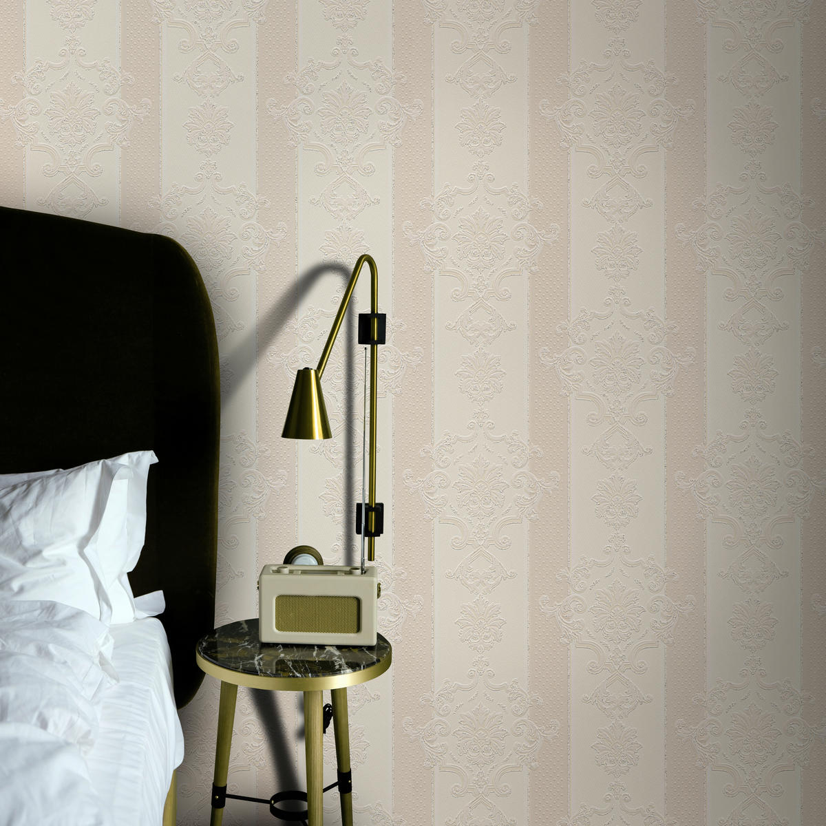 Erismann Vinyltapete Ornament beige B/L: ca. 53x1005 cm Vinyltapete_20028-02 - beige (53,00/1005,00cm) - Erismann