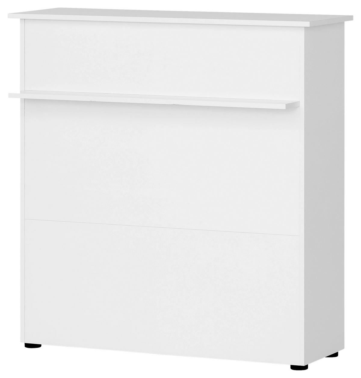 Konsolentisch Serie 400 weiß matt B/H/T: ca. 107x111x44 cm Serie 400 - weiß (107,00/111,00/44,00cm) - Möbelpartner