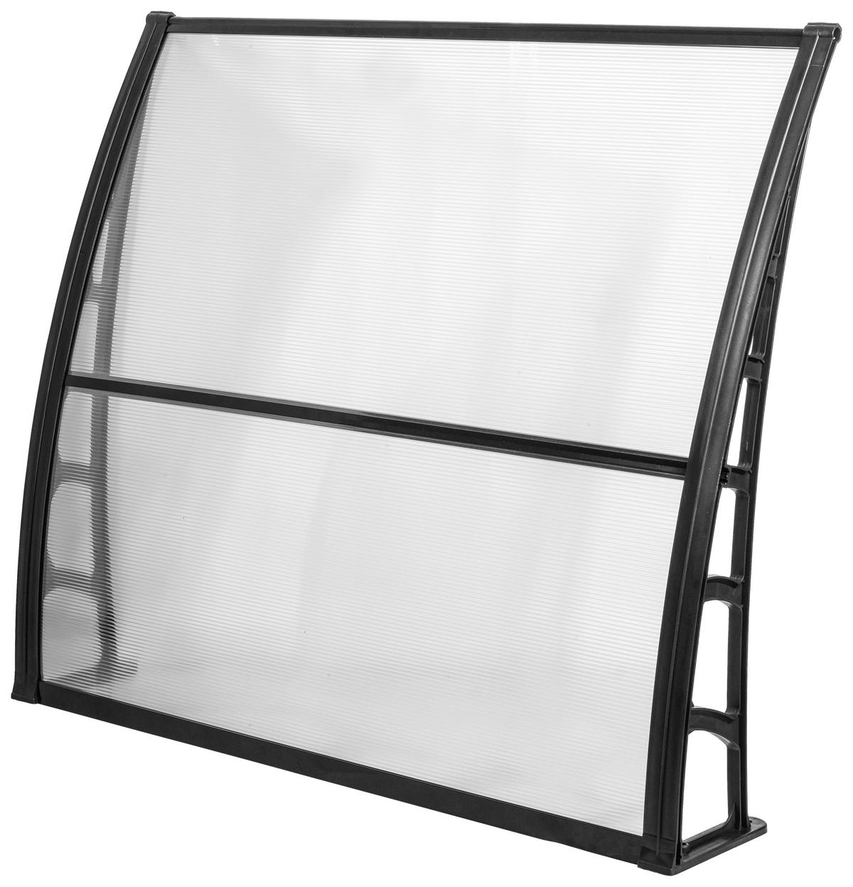 Brosplast Vordach transparent B/H/L: ca. 120x23x105 cm Vordach_GRDNL002 - transparent (105,00/120,00/23,00cm) - Brosplast