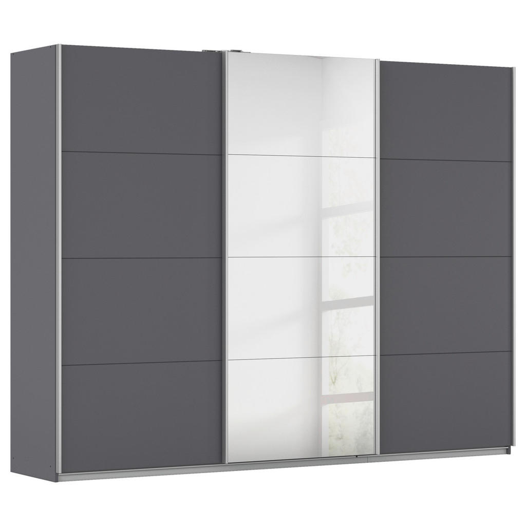 Thumbnail - Kleiderschrank Kulmbach grau B/H/T: ca. 271x210x62 cm