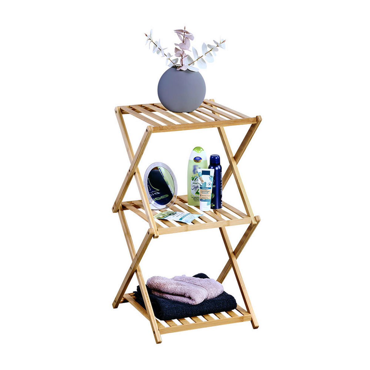 Kesper Regal natur B/H/L: ca. 35x36x68 cm Regal_faltbar - natur (68,00/35,00/36,00cm) - Kesper