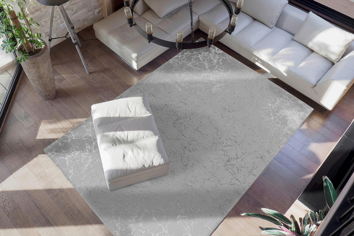 360Living Teppich Bijou taupe B/L: ca. 200x290 cm Bijou - taupe/silber (200,00/290,00cm) - 360Living
