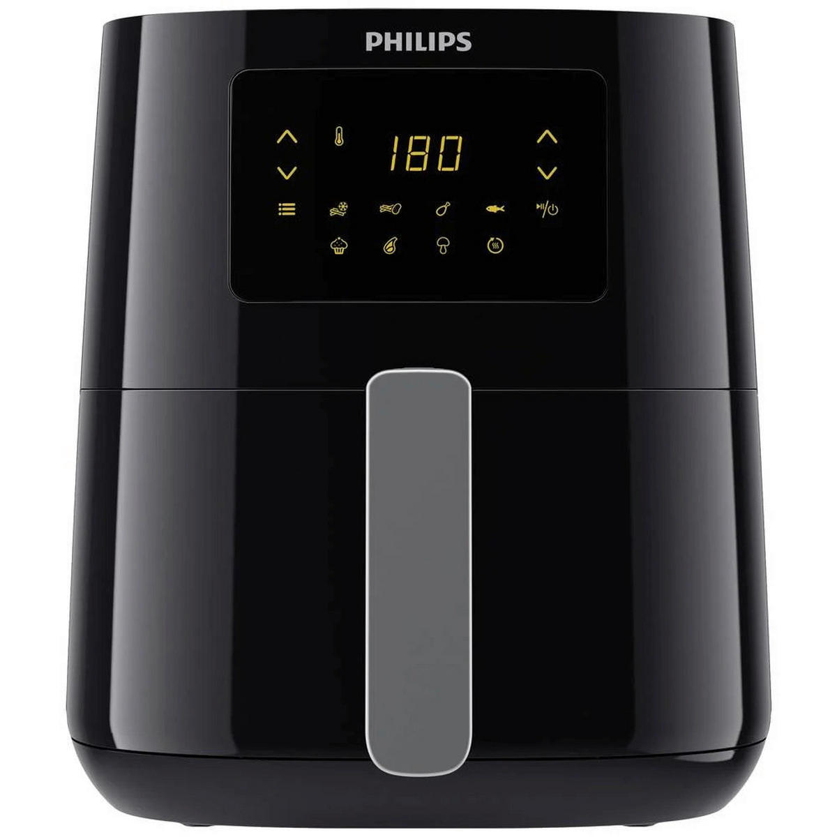 Philips Heißluftfritteuse HD9252/70 schwarz Kunststoff B/H/T: ca. 36x29,5x26,4 cm ca. 4,1 l HD9252/70 - schwarz (36,00/29,50/26,40cm) - Philips