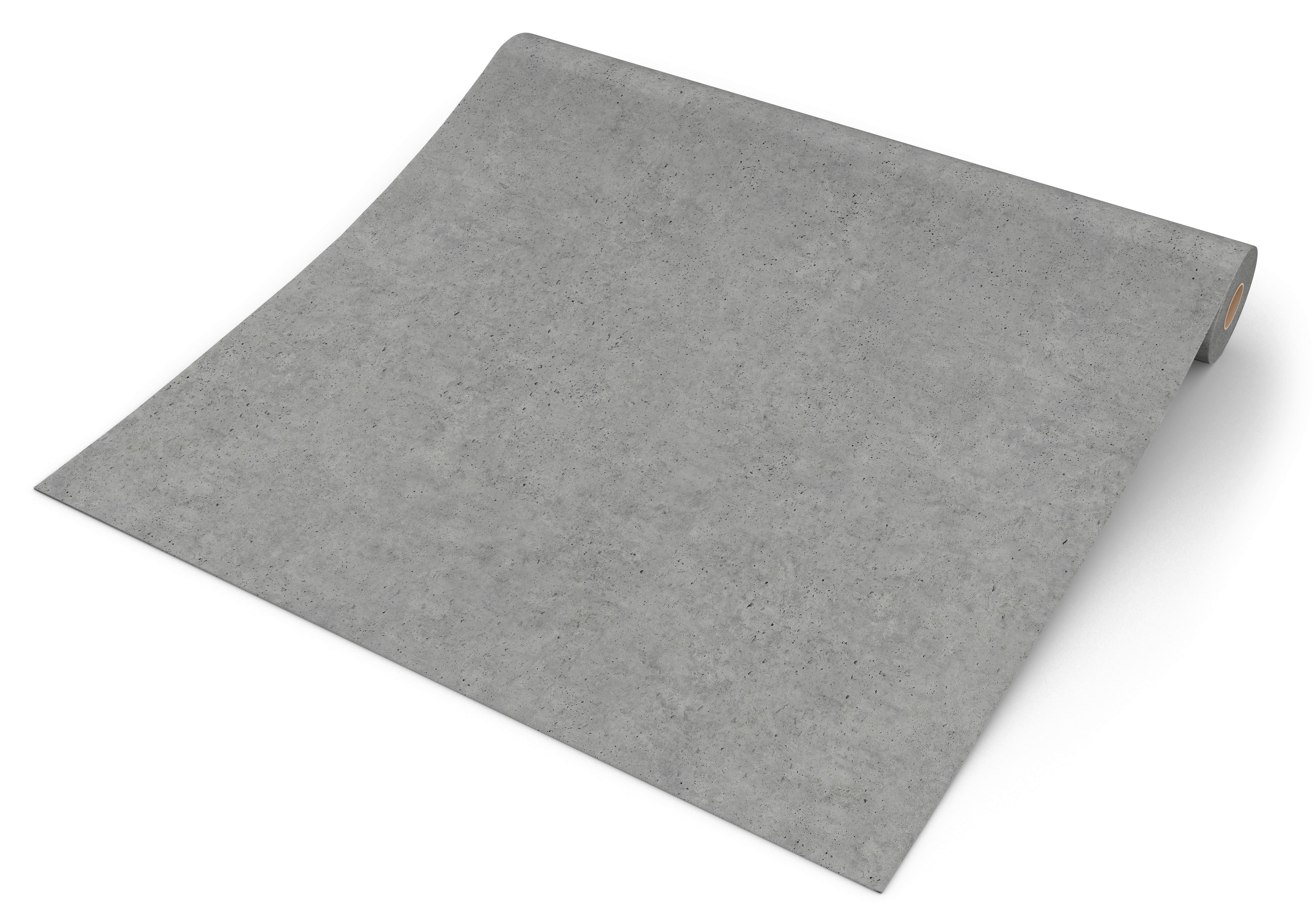 UGEPA Papiertapete Betonoptik grau B/L: ca. 53x1005 cm Papiertapete_L693-49 - grau (53,00/1005,00cm) - UGEPA