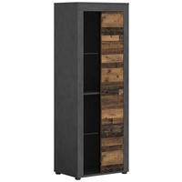 Vitrine Jam Matera Nachbildung Old Wood Nachbildung B/H/T: ca. 159x60x35 cm Jam - (159,00/60,00/35,00cm) - xonox.home