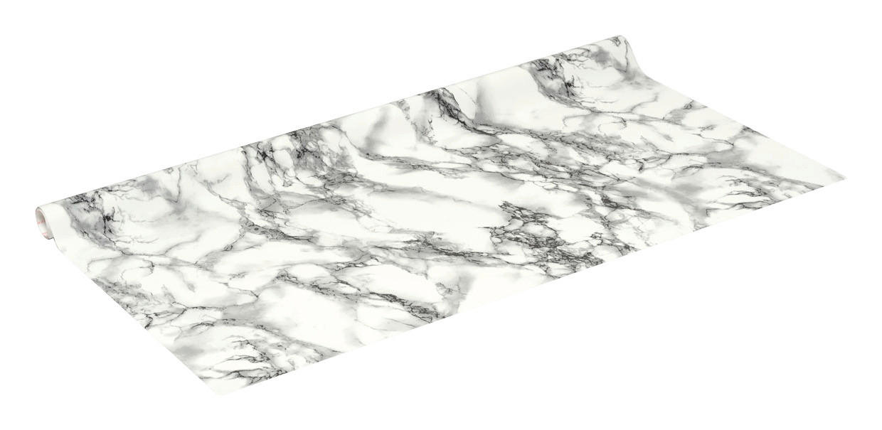 d-c-fix Dekofolie Marmoroptik weiß grau B/L: ca. 45x200 cm Klebefolie_d-c-fix_F3460047 - weiß/grau (45,00/200,00cm) - d-c-fix