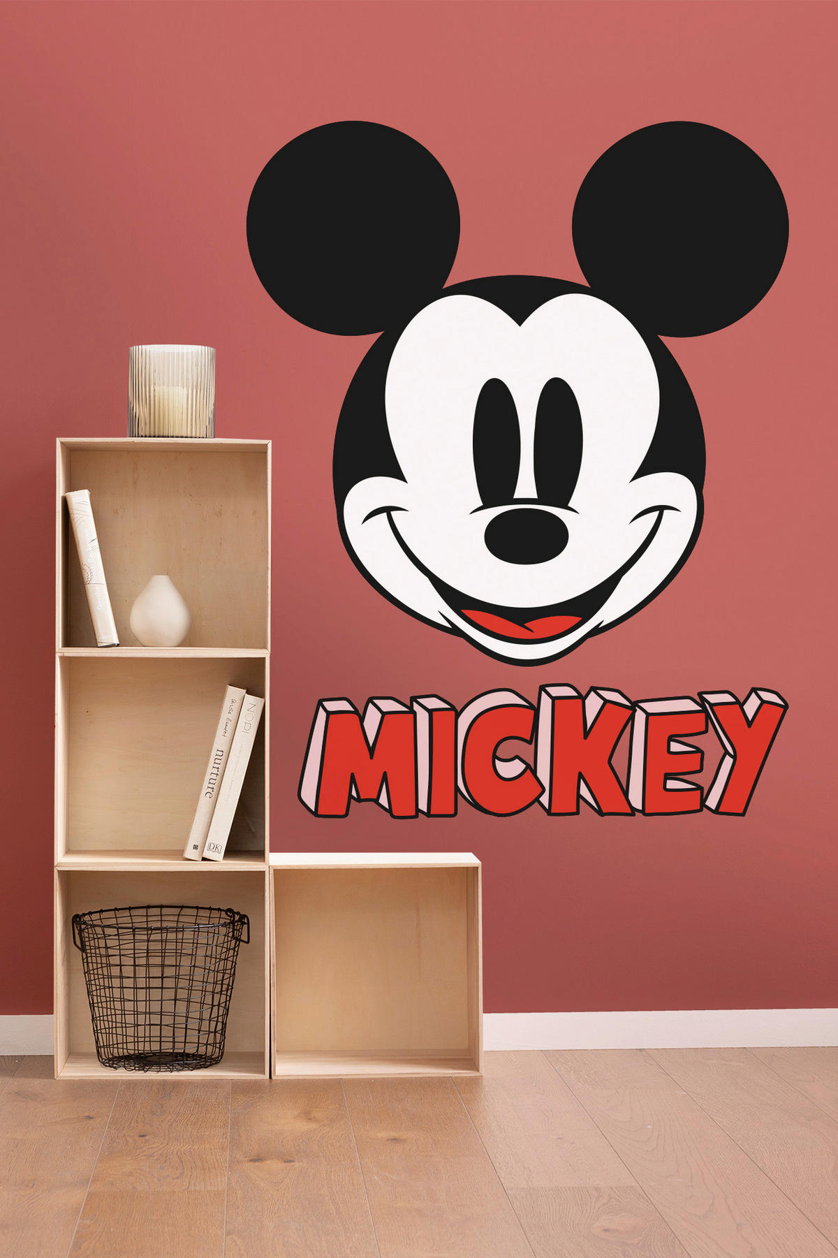 Komar Fototapete Mickey Smile XXL B/L: ca. 127x200 cm Mickey Smile XXL - (127,00/200,00cm) - Komar