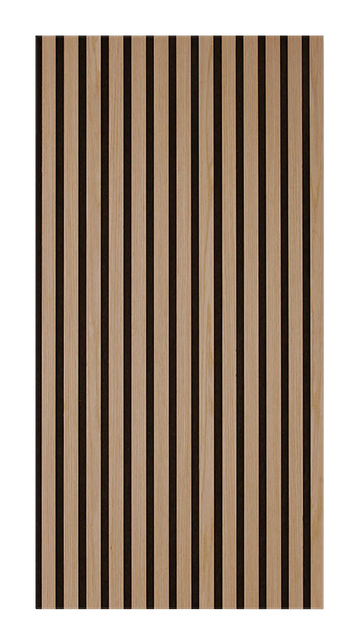 Wand-und Akustikpaneel braun L/B/H: ca. 104x52x1 cm pro Stück Akustikpaneel 52x104 Oiled Oak - braun (104,00/52,00/1,00cm)