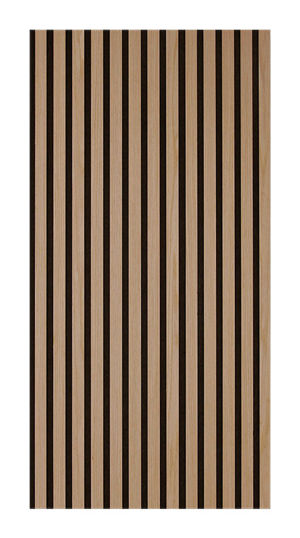 Wand-und Akustikpaneel braun L/B/H: ca. 104x52x1 cm pro Stück Akustikpaneel 52x104 Oiled Oak - braun (104,00/52,00/1,00cm)