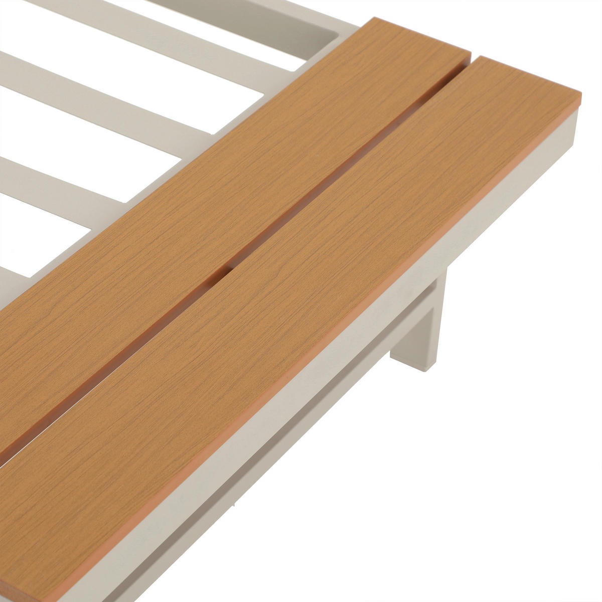 POCOline Gartensitzgruppe Onno hellgrau Stahl Onno - hellgrau - POCOline