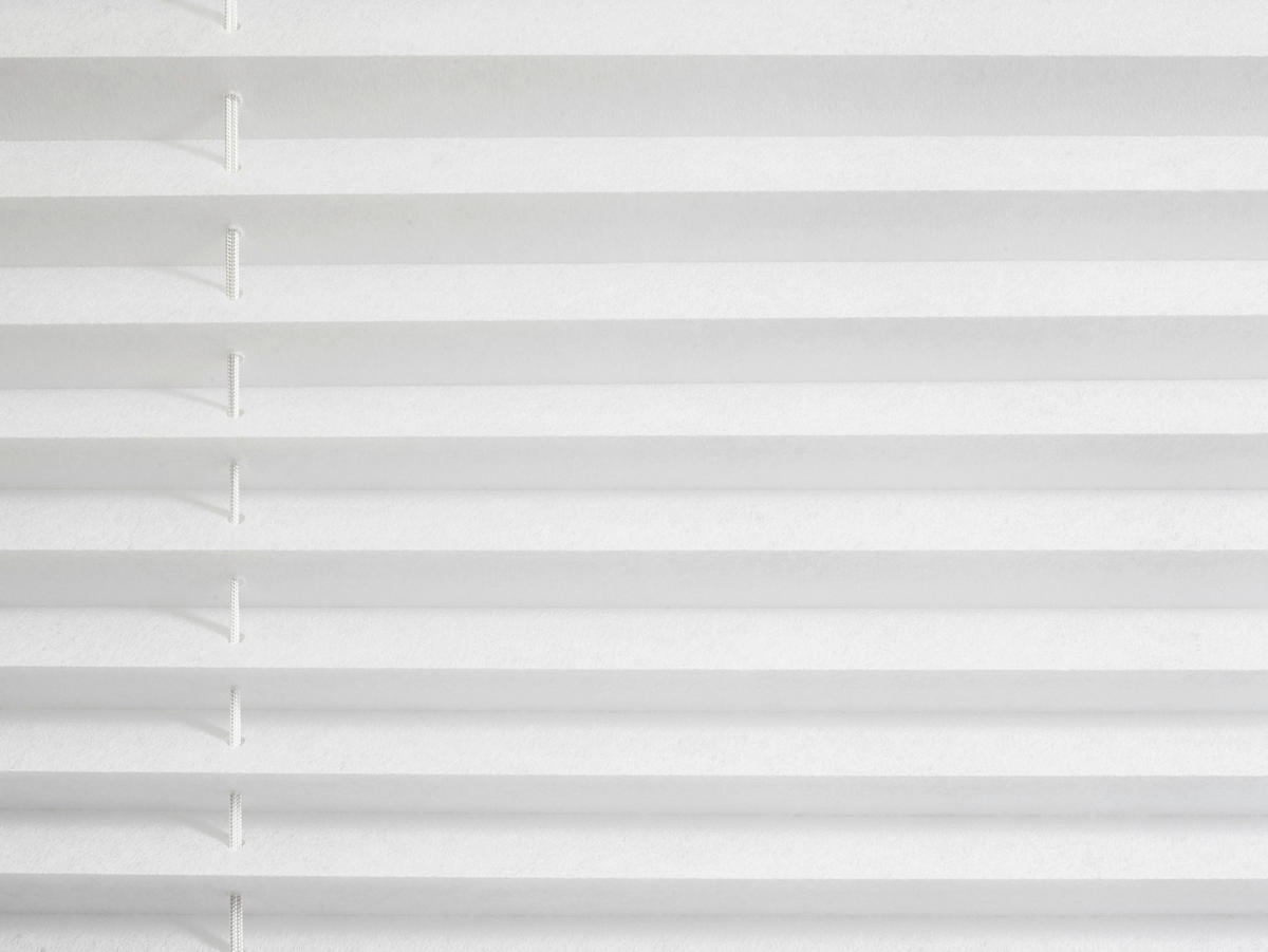 Spannplissee Non Woven weiß B/L: ca. 40x130 cm Non Woven - weiß (40,00/130,00cm)