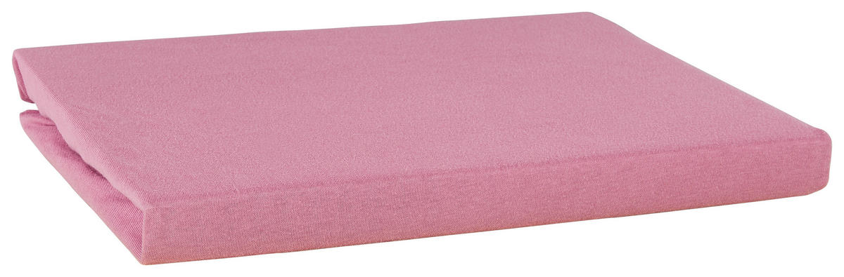 Jersey Spannbetttuch Spannbetttuch_Jersey 100x200cm - altrosa (100,00/200,00cm) - Elegance