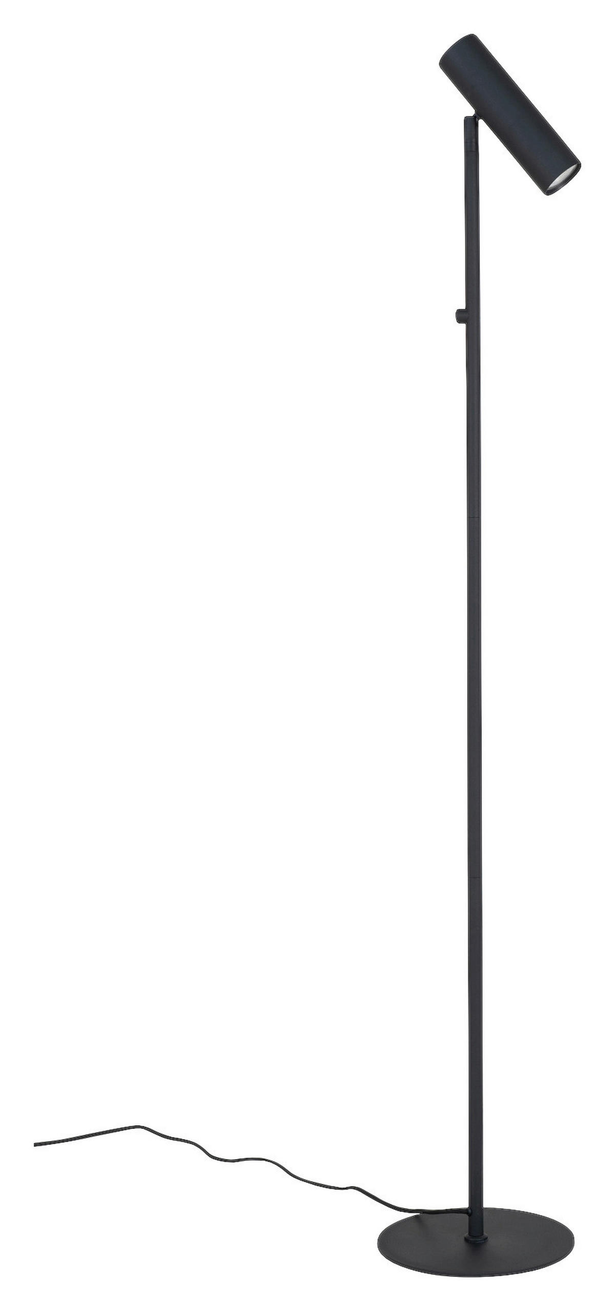 Housenordic Stehleuchte Paris 6409103 schwarz Stahl H/D: ca. 150x25 cm GU10 1 Brennstellen Stehlampe_Paris - schwarz (25,00/150,00cm) - Housenordic