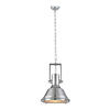 BRITOP Lighting Pendelleuchte 1690128 Chrom Metall H/D: ca. 145x40 cm E27 1 Brennstellen Pendelleuchte_Expiria - Chrom (40,00/145,00cm) - Britop Lighting
