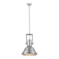 BRITOP Lighting Pendelleuchte 1690128 Chrom Metall H/D: ca. 145x40 cm E27 1 Brennstellen Pendelleuchte_Expiria - Chrom (40,00/145,00cm) - Britop Lighting