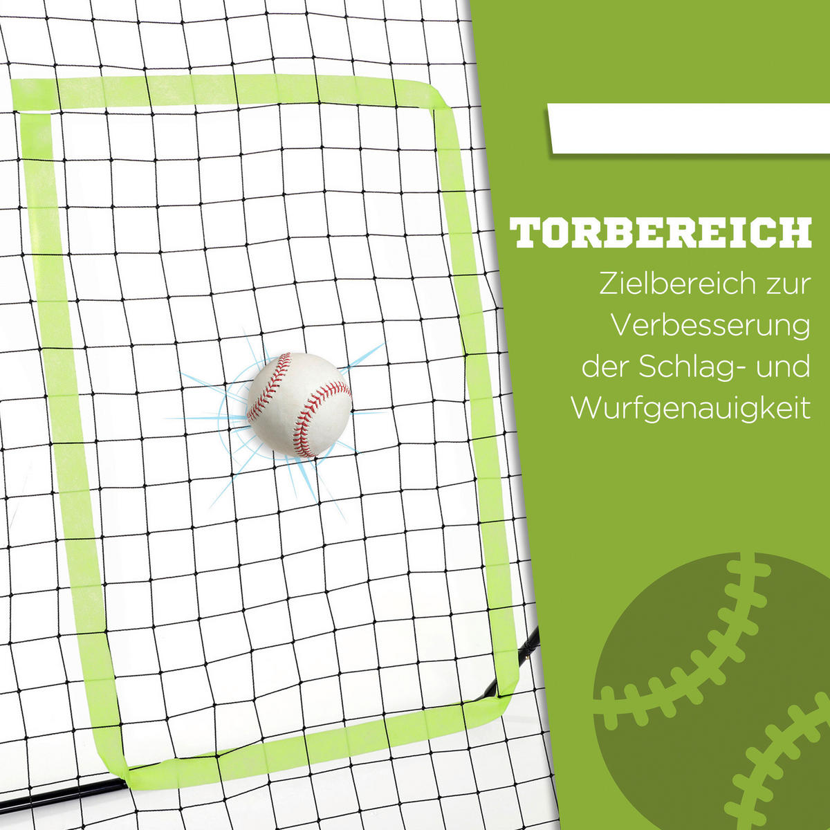 HOMCOM Rebounder schwarz Polyethylen B/H/L: ca. 90x174x123 cm Rebounder - schwarz (123,00/90,00/174,00cm) - HOMCOM