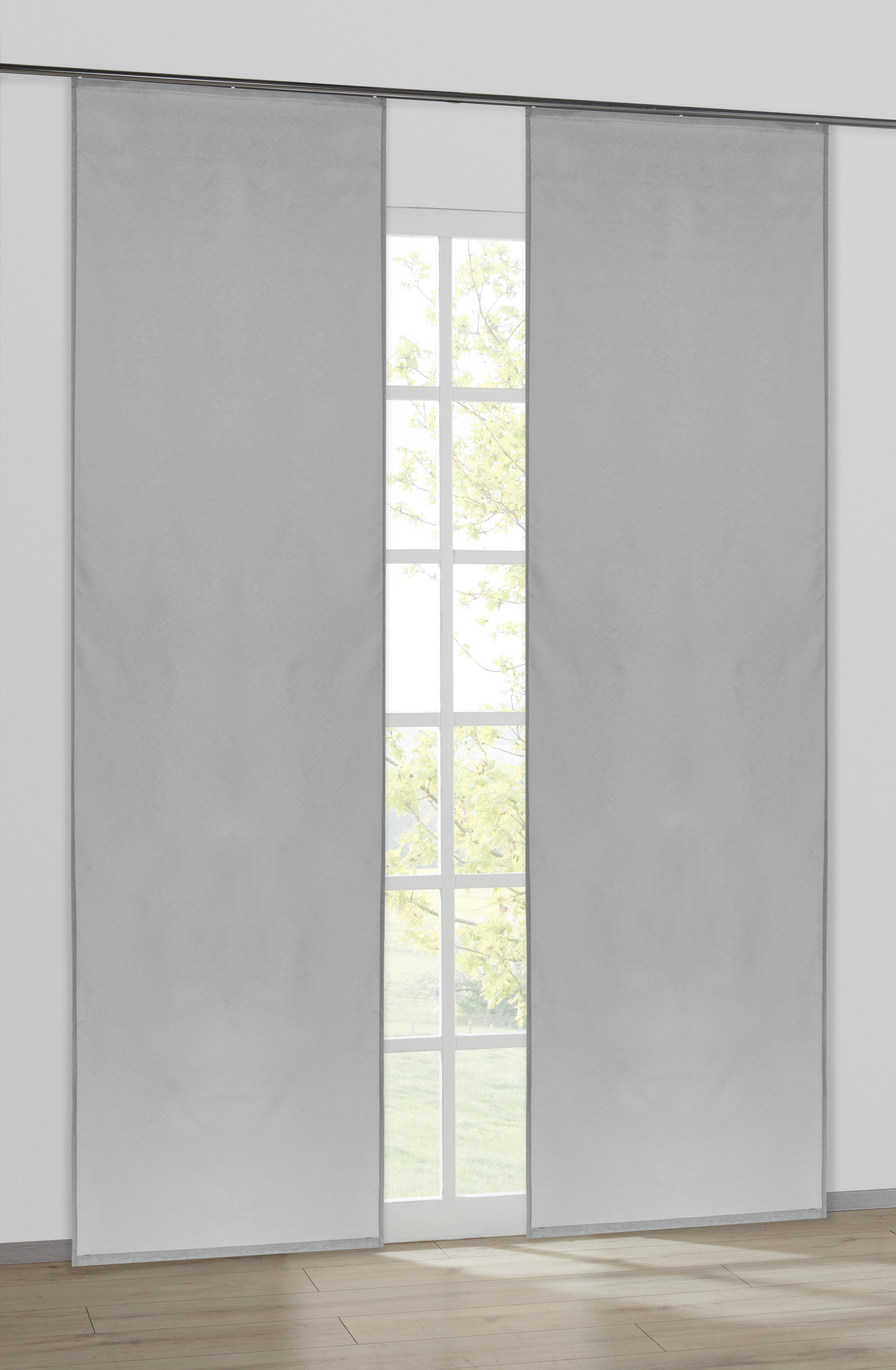Schiebevorhang Pearl Grau B/l: Ca. 60x245 Cm Pearl - grau (60,00/245,00cm)