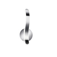 Reality Wandleuchte  R27071106  Parma Chrom Metall B/H/T: ca. 15x39x9 cm Parma - Chrom (15,00/39,00/9,00cm) - Reality