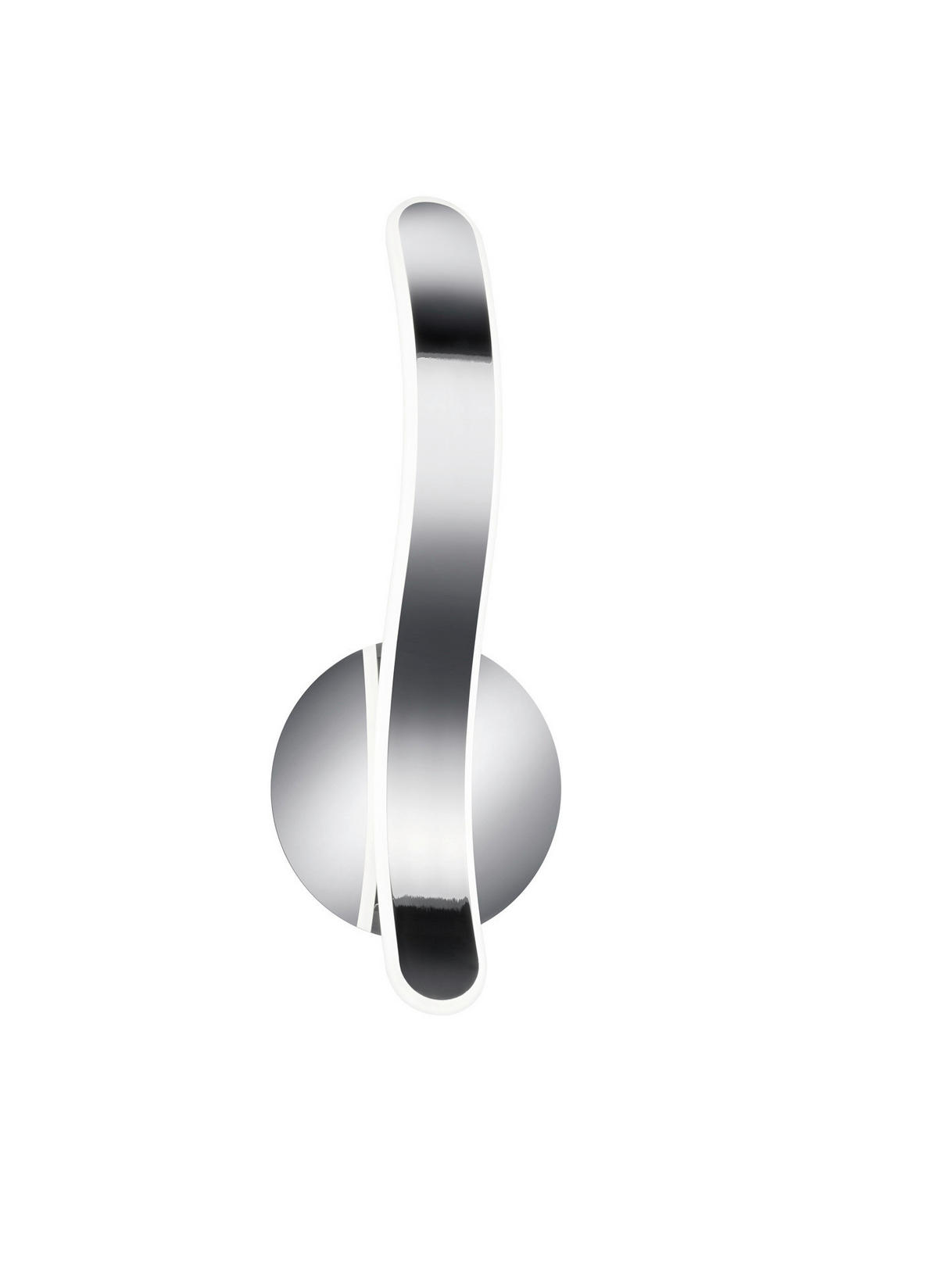 Reality Wandleuchte  R27071106  Parma Chrom Metall B/H/T: ca. 15x39x9 cm Parma - Chrom (15,00/39,00/9,00cm) - Reality