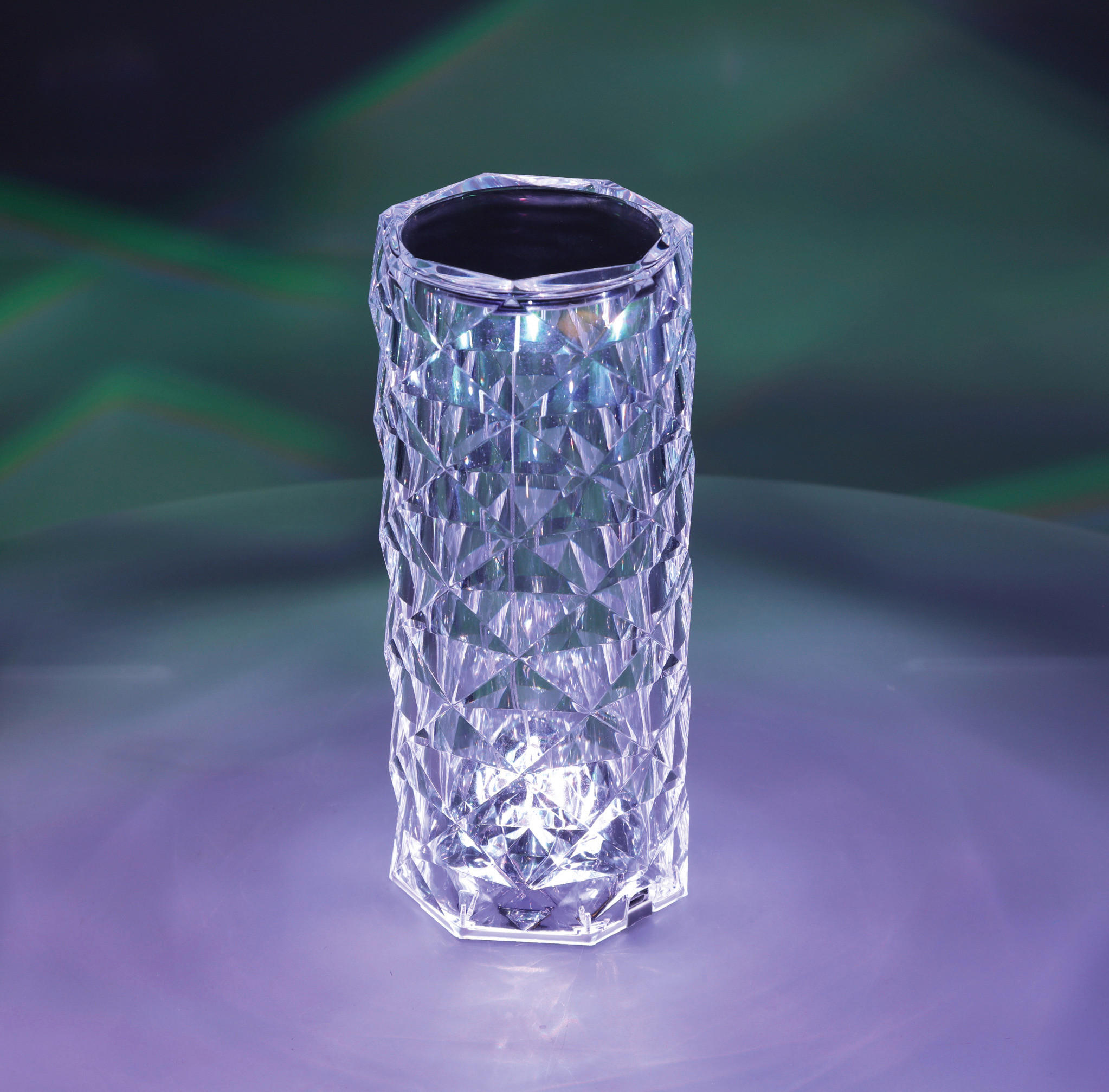 POCOline LED-Lampe LED-Tischlampe_Kristall - (21,00cm) - POCOline