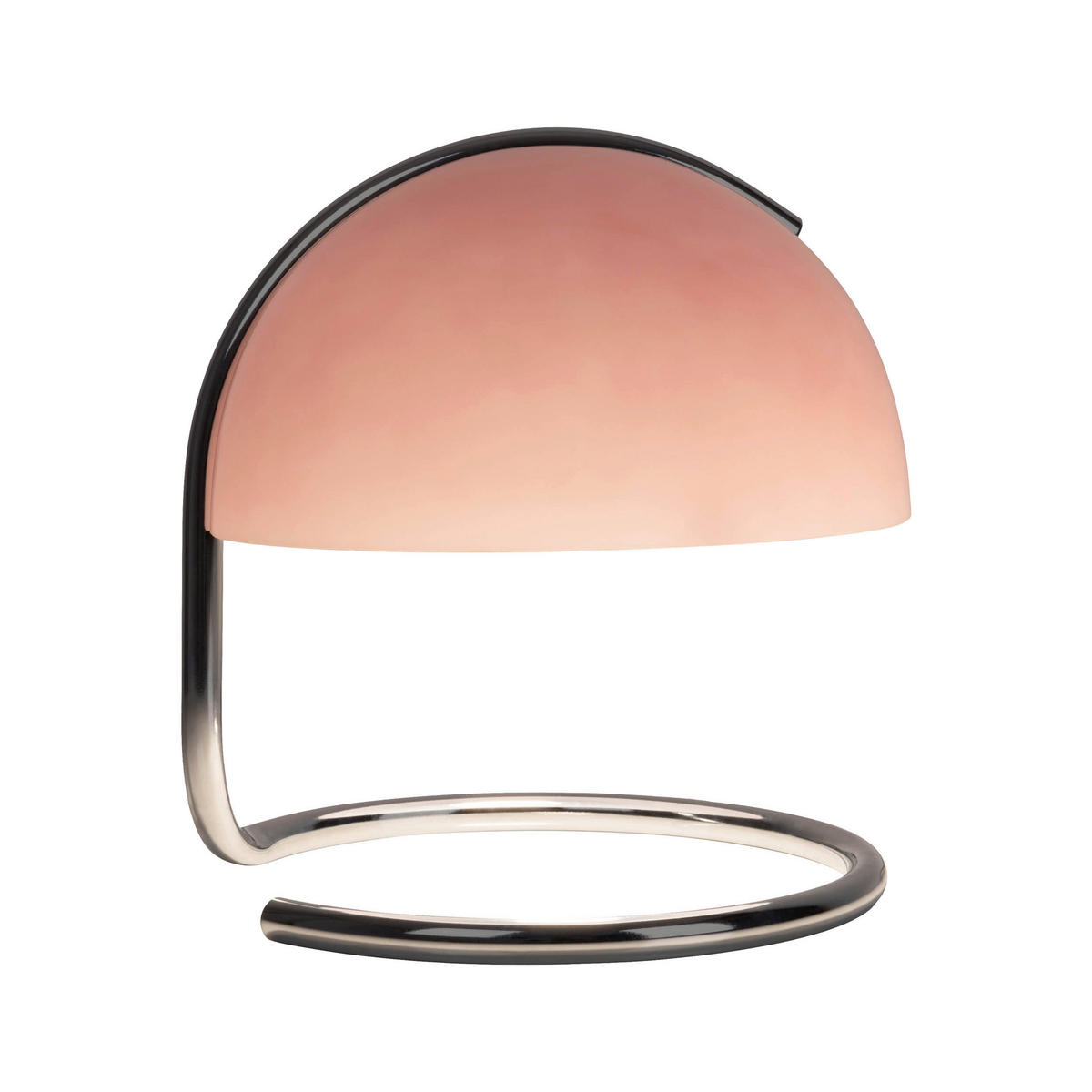 Näve Leuchten Tischleuchte pink Metall Glas B/H/T/D: ca. 23,5x25x23,5x23,5 cm E27 1 Brennstellen BURANO - pink (23,50/25,00/23,50cm) - Näve Leuchten