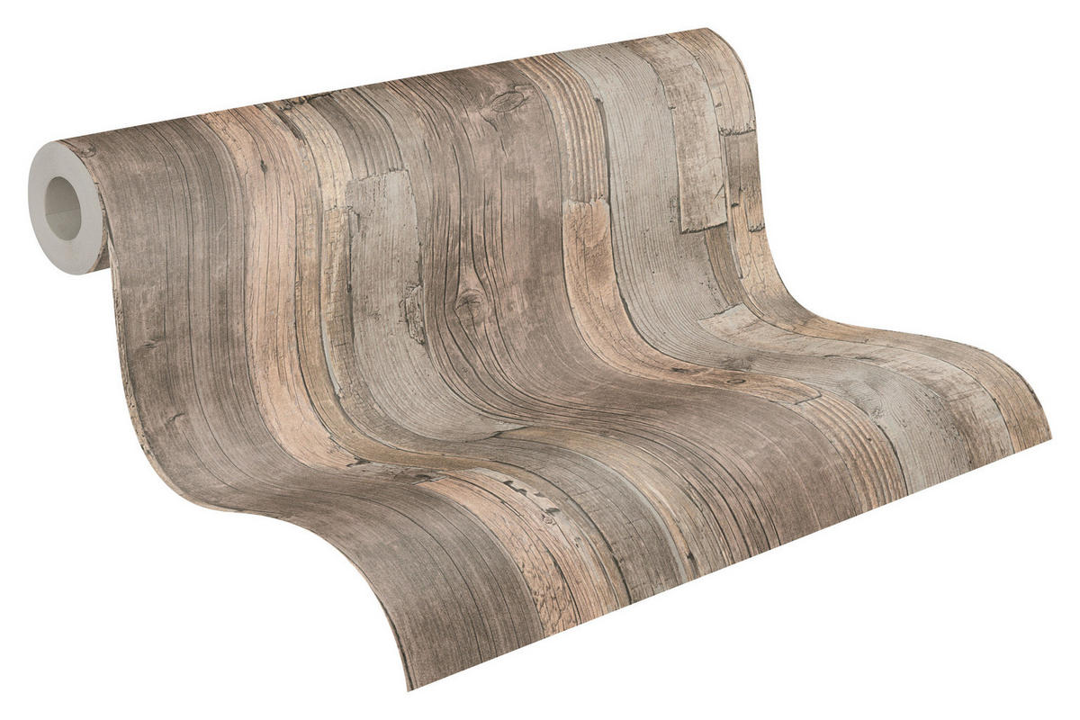 A.S.Creation Vliestapete braun beige B/H/D: ca. 53x1005x9 cm Vliestapete - beige/braun (9,00/1005,00cm) - A.S.Creation