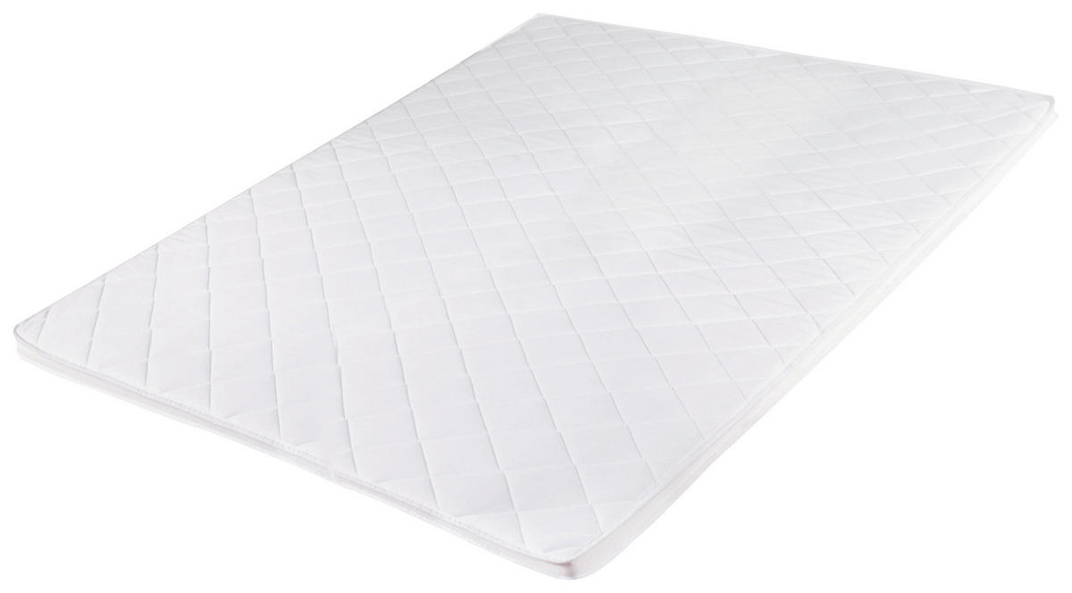 Komfortschaumtopper Phoenix weiß Liegefläche B/L: ca. 120x200 cm Phoenix - weiß (200,00/120,00/6,00cm)