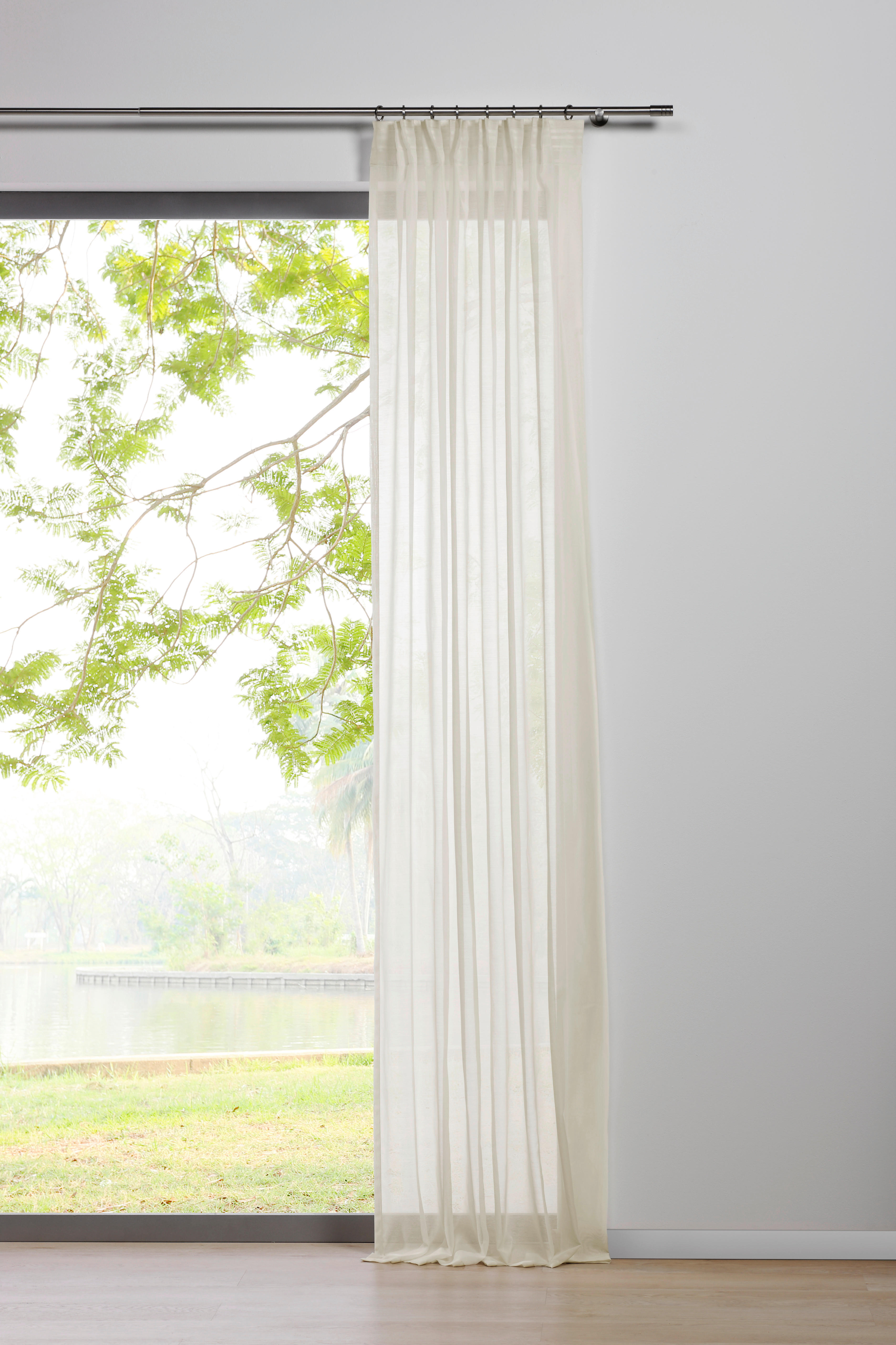 Kombivorhang PURE ecru B/L: ca. 135x300 cm PURE - ecru (135,00/300,00cm)