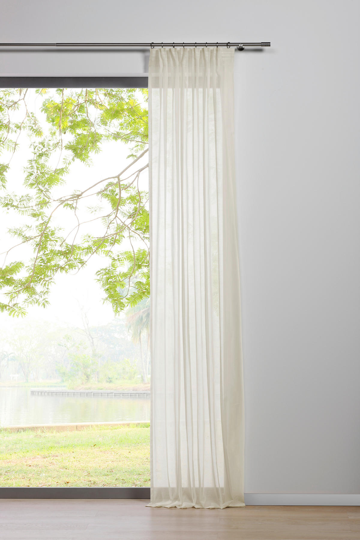 Kombivorhang PURE ecru B/L: ca. 135x300 cm PURE - ecru (135,00/300,00cm)