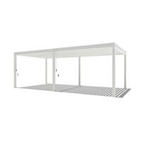 PergoLine Pergola Superior weiß Aluminium B/H/L: ca. 720x255x360 cm Superior - weiß (360,00/720,00/255,00cm) - PergoLine