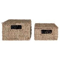 Aufbewahrungskorb 2er Set Venoso Venoso - natur