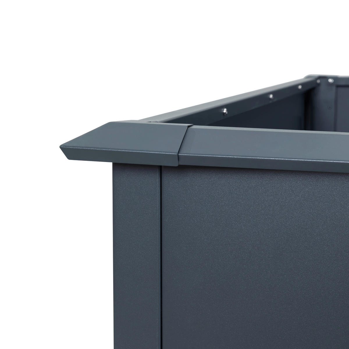 Westmann Hochbeet Primus L anthrazit Metall B/H/T: ca. 150x77x75 cm Primus L - anthrazit (150,00/77,00/75,00cm) - Westmann