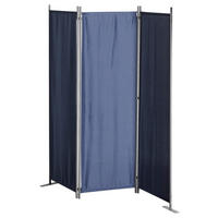 Grasekamp Paravent blau Stahl B/H: ca. 165x170 cm Paravent_3tlg. - blau (165,00/170,00cm) - Grasekamp