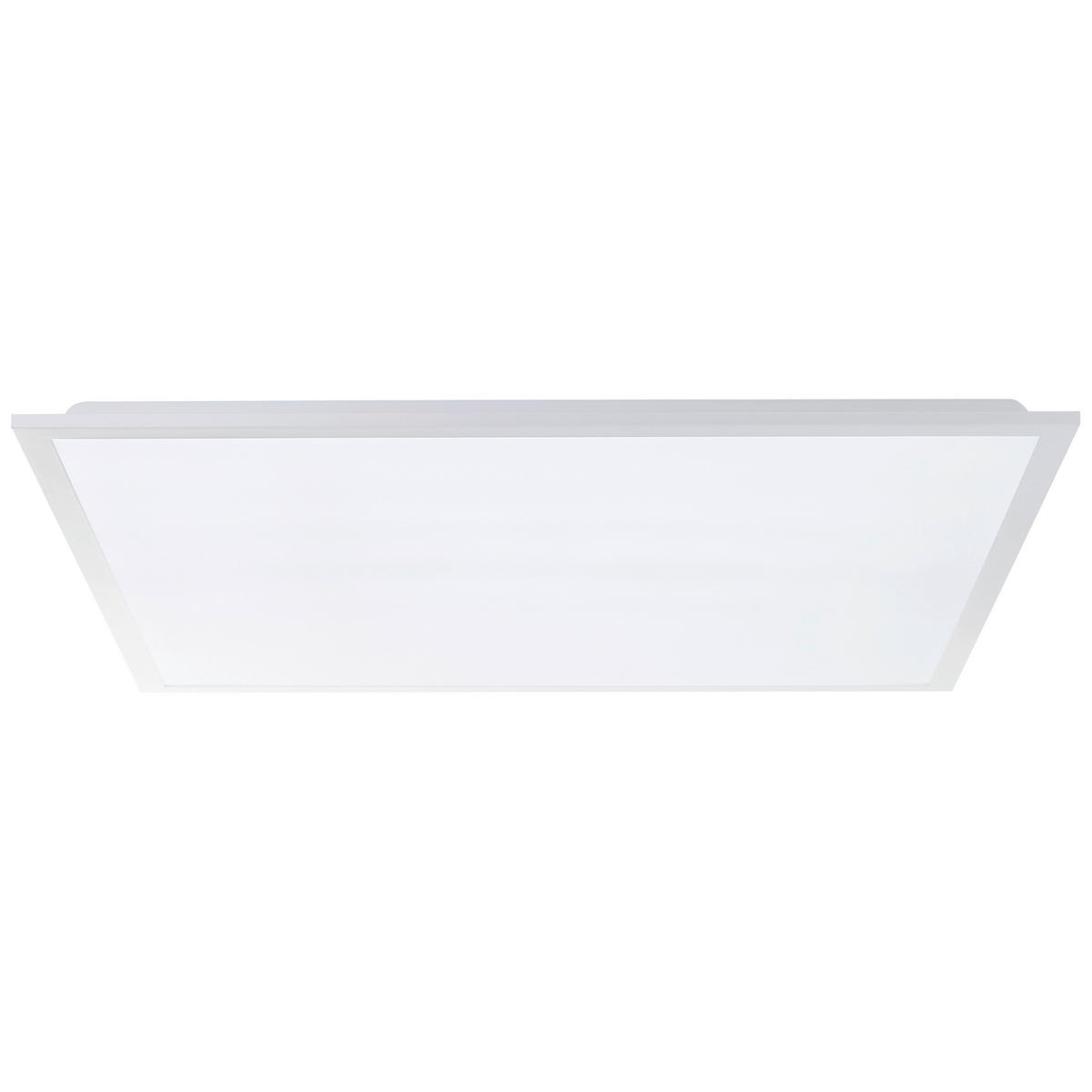 Brilliant LED-Deckenleuchte weiß Metall Kunststoff B/H/L: ca. 63x7,5x63 cm Briston - weiß (63,00/63,00/7,50cm) - Brilliant