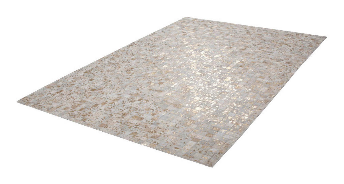 360Living Teppich Rocket elfenbein B/L: ca. 200x290 cm Rocket - gold/elfenbein (200,00/290,00cm) - 360Living