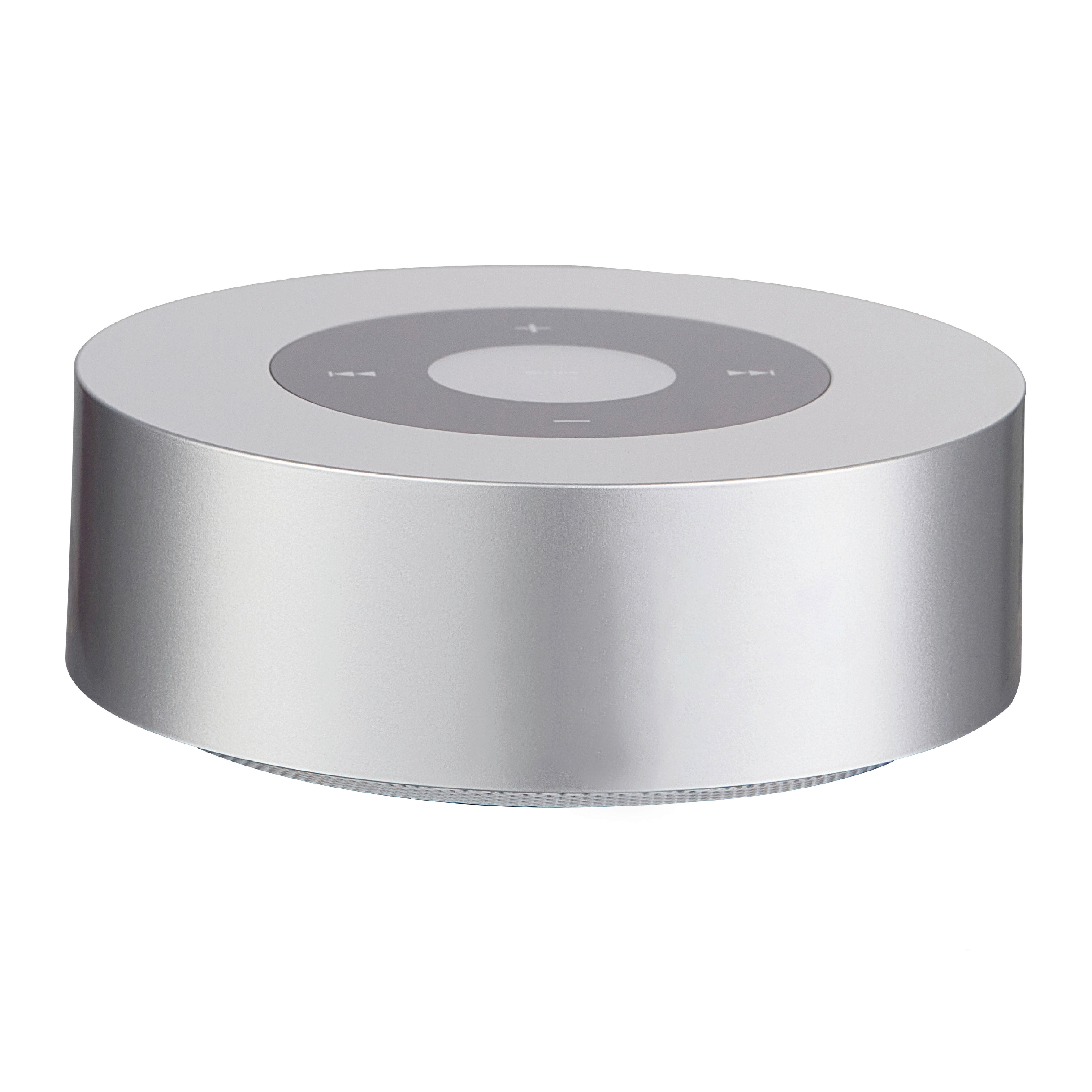 KAMINIO LautsprecherMORITZ silber B/H/T: ca. 8,5x3x8,5 cm MORITZ - silber (8,50/3,00/8,50cm) - KAMINIO