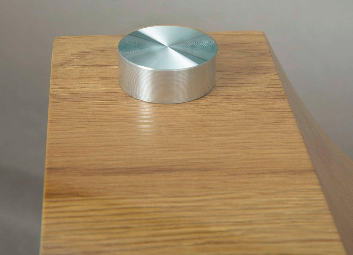 Couchtisch X-Type natur Wildeiche Nachbildung klar B/H/T: ca. 110x45x60 cm X-Type - klar/natur (110,00/45,00/60,00cm) - Inter Link