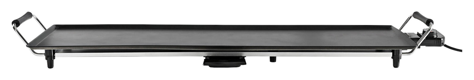 Nedis Tischgrill schwarz Metall B/H/L: ca. 101,5x11,3x26,5 cm Tischgrill-Teppanyaki_Nedis - schwarz (26,50/101,50/11,30cm) - Nedis