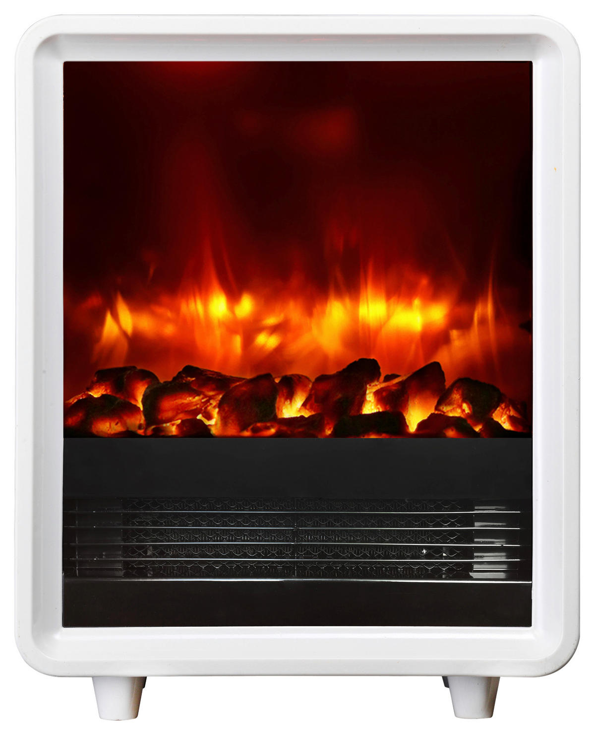 Balderia Elektrischer-Kamin George EF63B-WE B/H/L: ca. 17,5x37,5x30 cm Elektro-Kamin George - (30,00/17,50/37,50cm) - Balderia