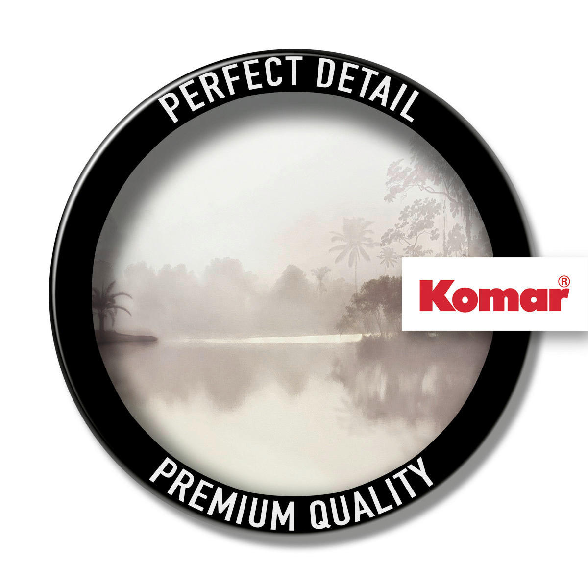 Komar Fototapete Lac Tropical Pure B/L: ca. 200x280 cm Lac Tropical Pure - (200,00/280,00cm) - Komar